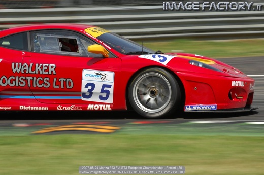2007-06-24 Monza 323 FIA GT3 European Championship - Ferrari 430